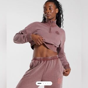 Gymshark Mauve Collegiate Set